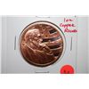 Image 1 : Ron Paul Copper Round; "Our Next President"?; .999 Fine Copper 1 Oz.; EST. $3-5
