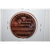 Image 2 : Ron Paul Copper Round; "Our Next President"?; .999 Fine Copper 1 Oz.; EST. $3-5