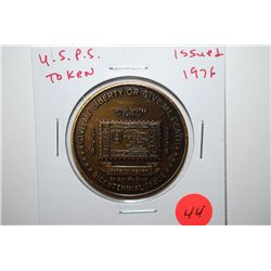 1976 U.S.P.S. Bicentennial Issue Patrick Henry "Give Me Liberty Or Give Me Death" Token; EST. $3-5