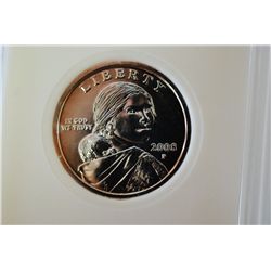 2008-P US Sacagawea $1; .999 Fine Silver Enriched; EST. $3-5