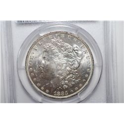 1883-O Silver Morgan $1; PCGS Graded MS62; EST. $60-80