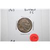 Image 1 : 1917 Buffalo Nickel; G4; EST. $5-10