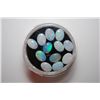 Image 1 : Oval-Shaped Opal Gemstones; Lot of 12; EST. $5-10