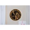 Image 2 : 2008 US Presidential Andrew Jackson $1; Pure 24K Gold Enriched; EST. $5-10