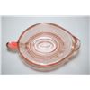 Image 2 : Pink Colored Depression Glass Creamer; EST. $15-20
