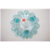 Image 2 : Blue Colored Depression Glass Candy Dish; EST. $15-20