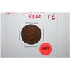 Image 1 : 1883 Indian Head One Cent; EST. $5-10