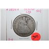 Image 1 : 1854 Seated Liberty Half Dollar; G4; EST. $30-40