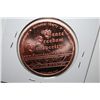 Image 2 : Copper Round "Ron Paul"; .999 Fine Copper 1 Oz.; EST. $5-10