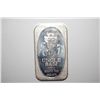Image 1 : 1973 US Silver Corp. Silver Ingot; Uncle Sam Still Wants You; .999+ Fine 1 Oz.; EST. $30-40