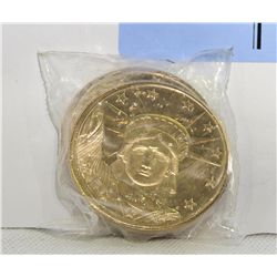4x 2011 U.S Mint Copper Bullion coins