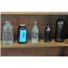 Image 1 : 5 vintage bottles and jars