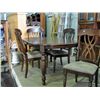 Image 1 : Dining room table with jacknife leaf and 4 chairs
