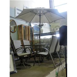 Complete patio set;
