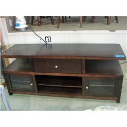 Contemporary TV entertainment stand