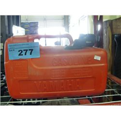 Outboard boat motor fuel tank