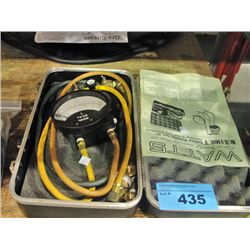 Back flow preventer test kit