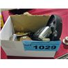 Image 1 : Box of misc items; cell phones, knife, lighter, ec