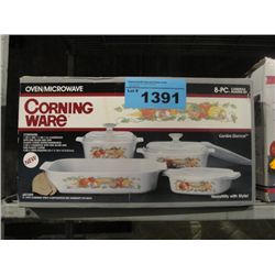 8pc corning ware set