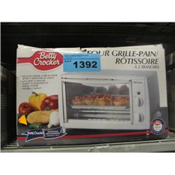 Betty crocker toaster oven