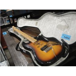 Squire bullet by fender electric guitar with hard
