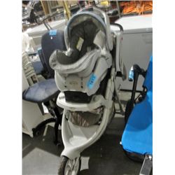 Greyco childs stroller and carseat set; condition