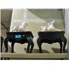 Image 1 : Pair of decorative side tables with mounted