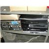 Image 1 : Shelf lot of assorted home audio electronics