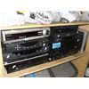 Image 1 : Shelf lot of assorted home audio and video compons