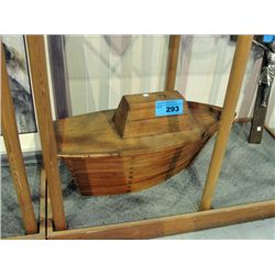 Nicely crafted wooden ark