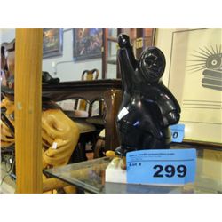 Innuit spear fisherman figurine