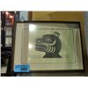 Image 1 : Framed limited edition signed and numbered native