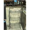 Image 1 : Crafted metal 3 tier shelf unit