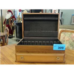 Maple cutlery box