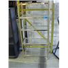 Image 1 : Brass and glass 5tier shelf unit
