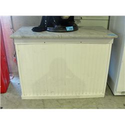 Heavy granite top slab work table