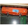 Image 1 : Orange toolbox of assorted electrician/  power