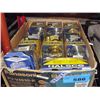 Image 1 : Box of new brushed nickel and brass doorknobs