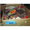 Image 1 : Box of assorted new tool parts; tools, hardware
