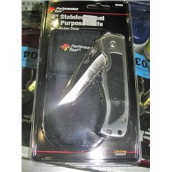New 4" stainless steel all purpose knife