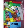 Image 1 : One bag of collectable pez dispensors