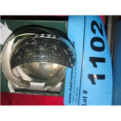 2 silver plated ladies bracelets