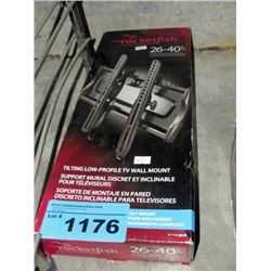 Rocketfish 26X40" tilting low profile TV wall mout