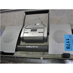 Delphi CD and MP3 AM FM compact disc player