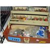Image 1 : One fishermans tackle box and contents