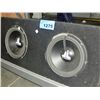 Image 1 : JL audio double sub box with amp