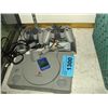 Image 1 : Sony playstation game console with games and