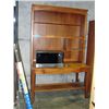 Image 1 : Single drawer desk and hutch