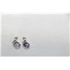 Image 1 : Amethyst and Diamond earrings