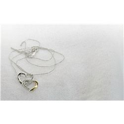 10 Gold Heart Necklace